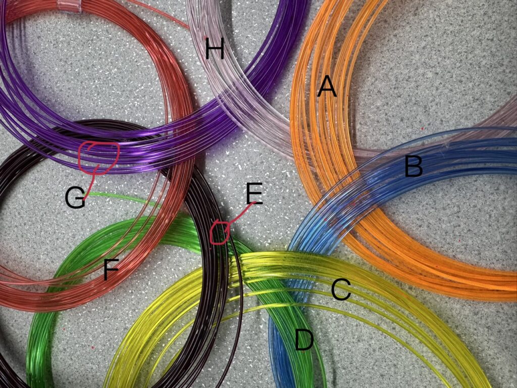 PETG transparent colors